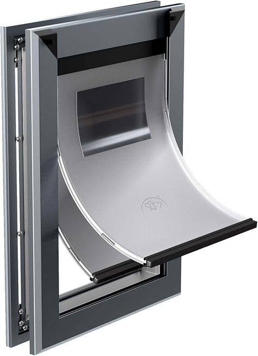 MAVRICFLEX Heavy Duty Dog Door with Double Sliding Lock Panels