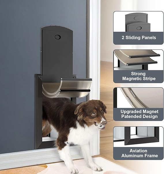 Heavy Duty Dog Door for Wall